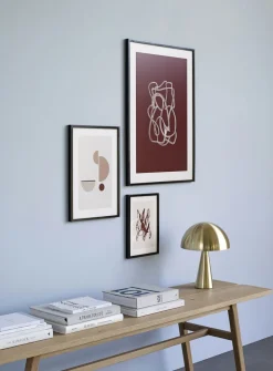 Bordlamper<Hübsch Mush Mini Table Lamp Brass