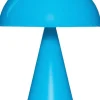 Trådløse Lamper<Hübsch Mush Portable Lamp Blue