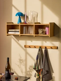 Trådløse Lamper<Hübsch Mush Portable Lamp Blue