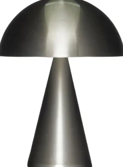 Trådløse Lamper<Hübsch Mush Portable Lamp Nickel