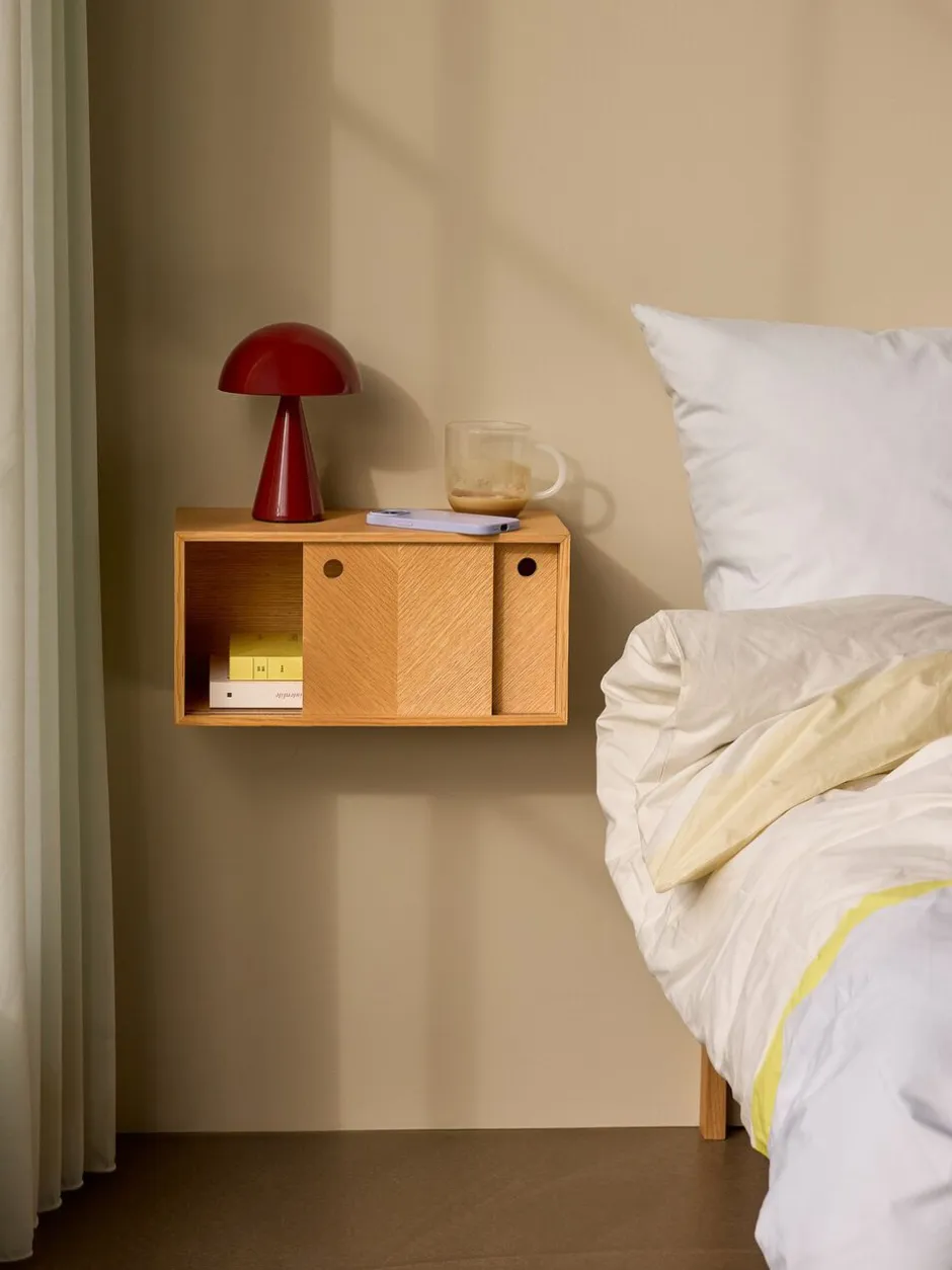 Trådløse Lamper<Hübsch Mush Portable Lamp Red