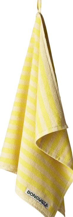 Håndklæder<Bongusta Naram Pristine & neon yellow