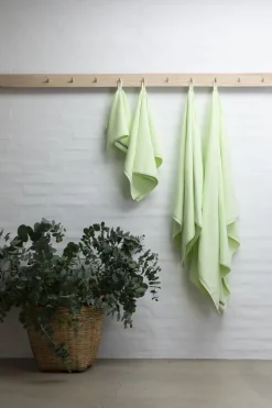 Håndklæder<Bongusta Naram Guest Towels Lemon sorbet