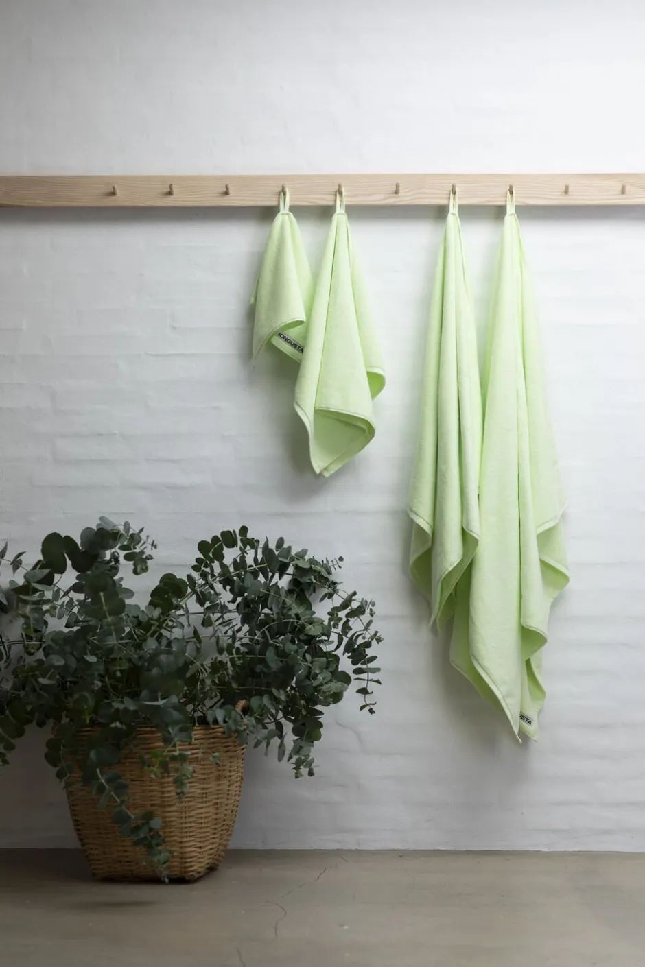 Håndklæder<Bongusta Naram Guest Towels Lemon sorbet