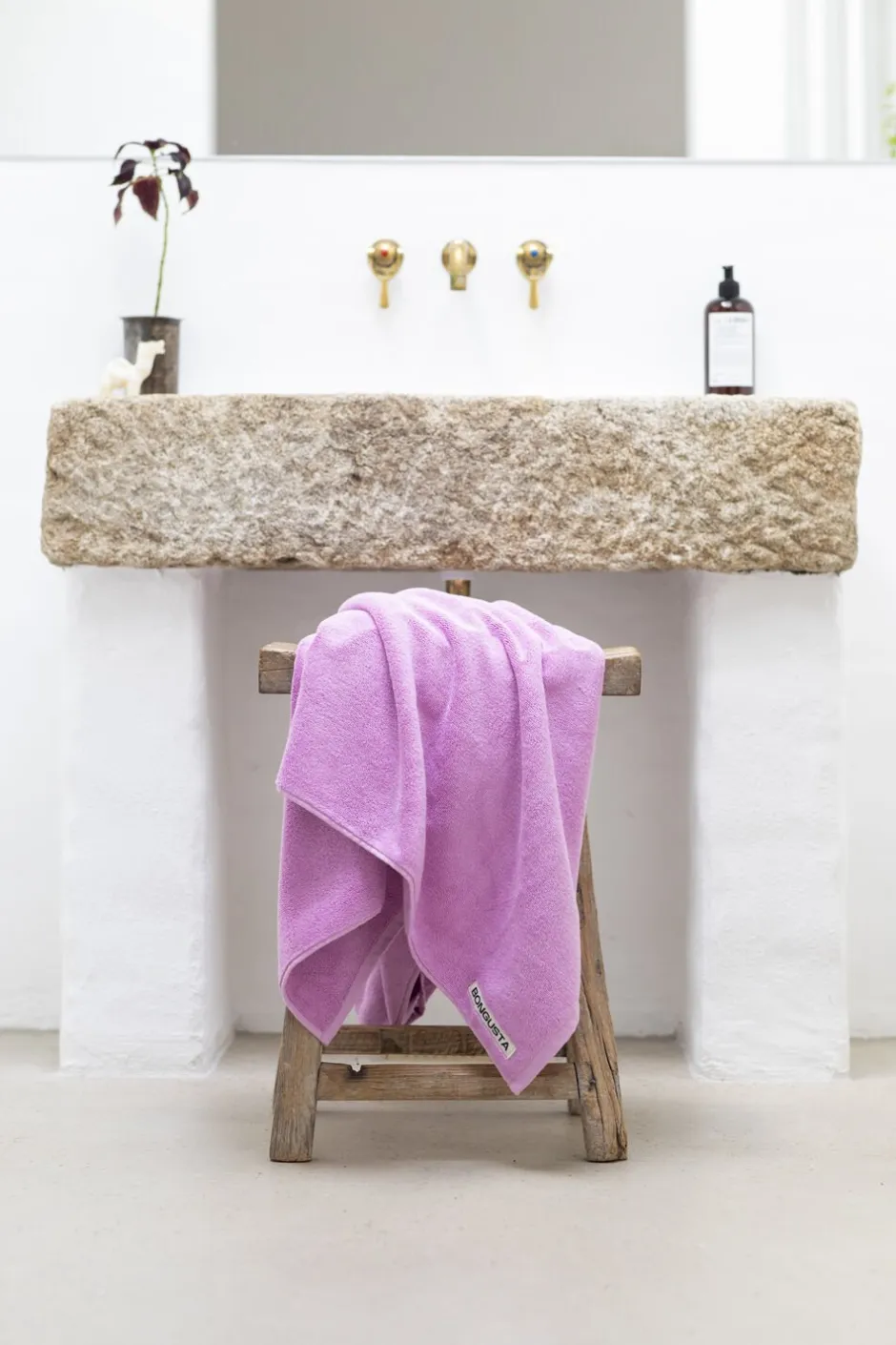 Håndklæder<Bongusta Naram Guest Towels Soft fuchsia