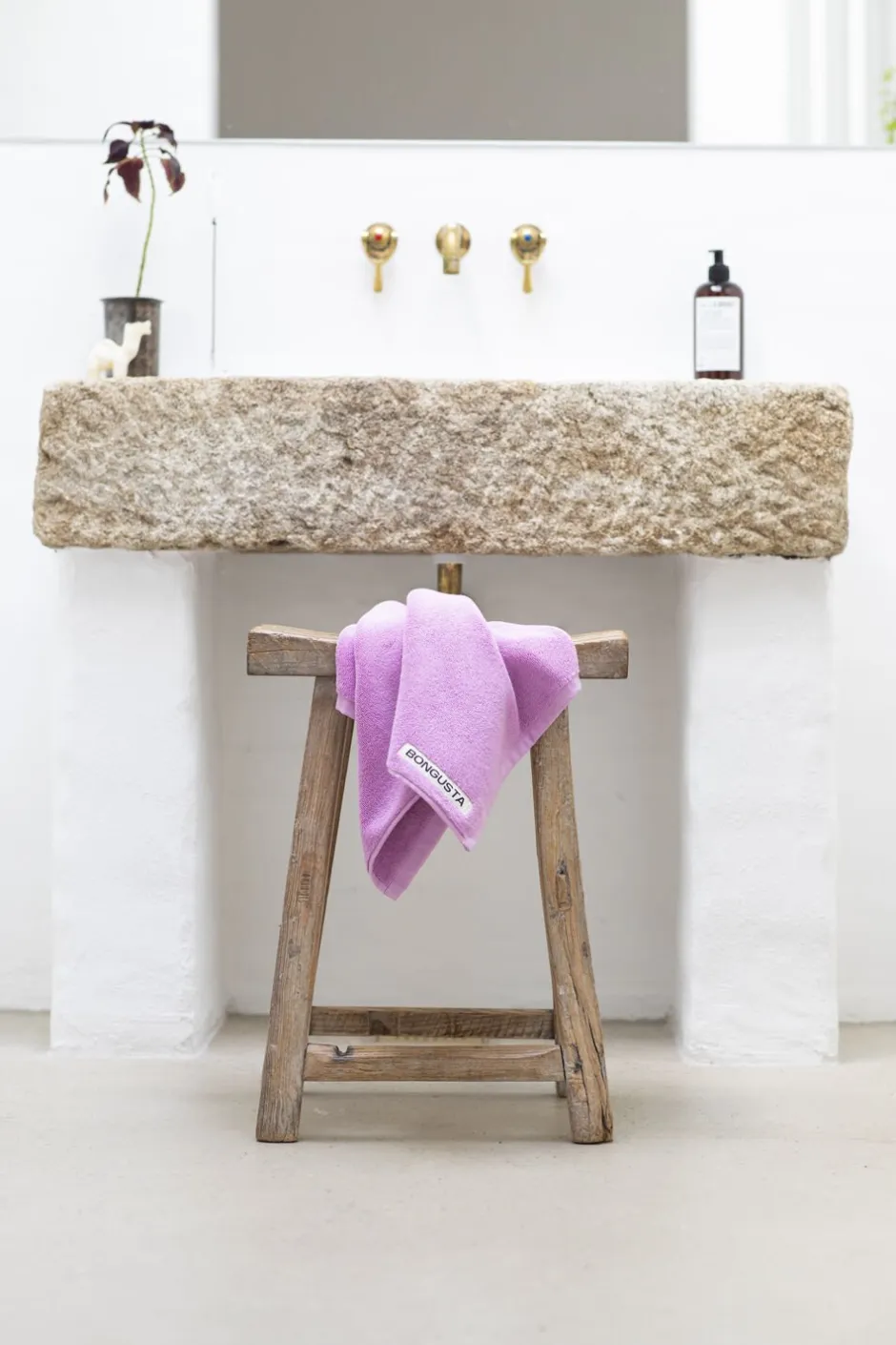 Håndklæder<Bongusta Naram Guest Towels Soft fuchsia