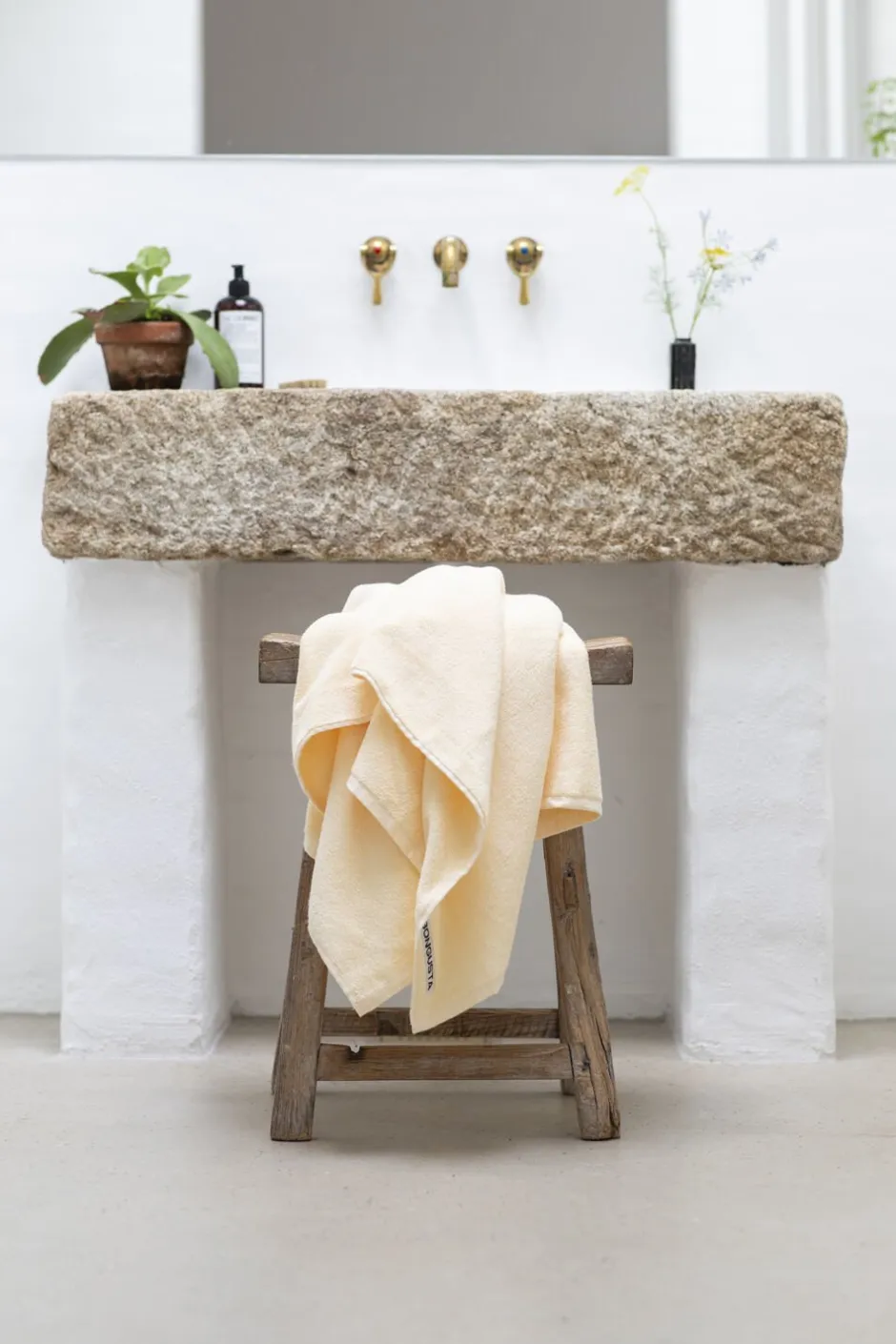 Håndklæder<Bongusta Naram Guest Towels Vanilla