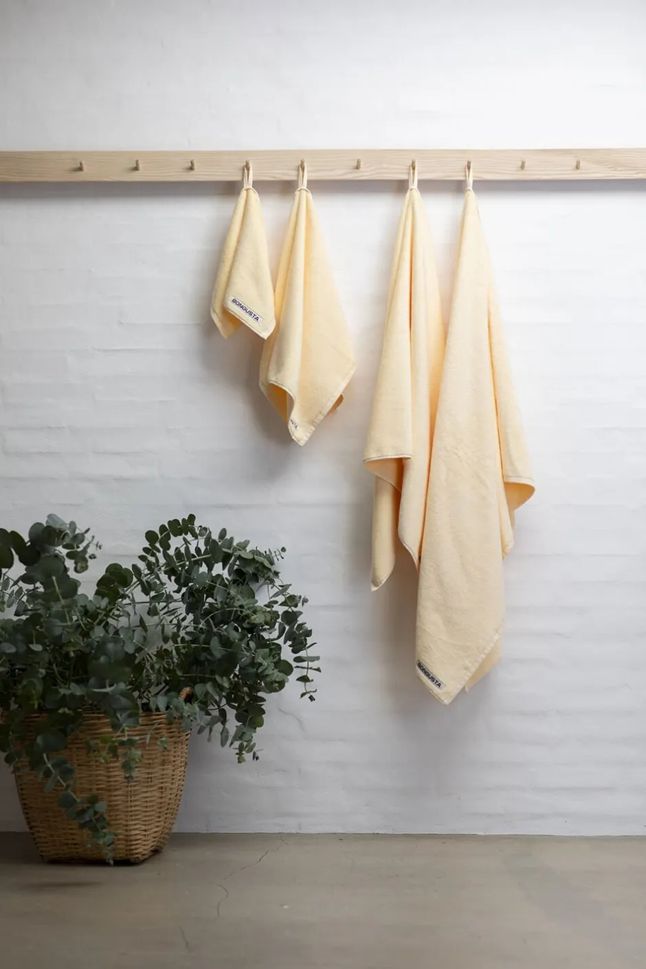 Håndklæder<Bongusta Naram Guest Towels Vanilla