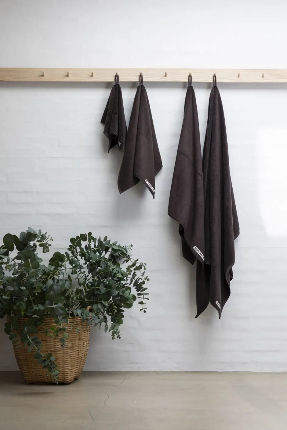 Håndklæder<Bongusta Naram Guest Towels Coffee