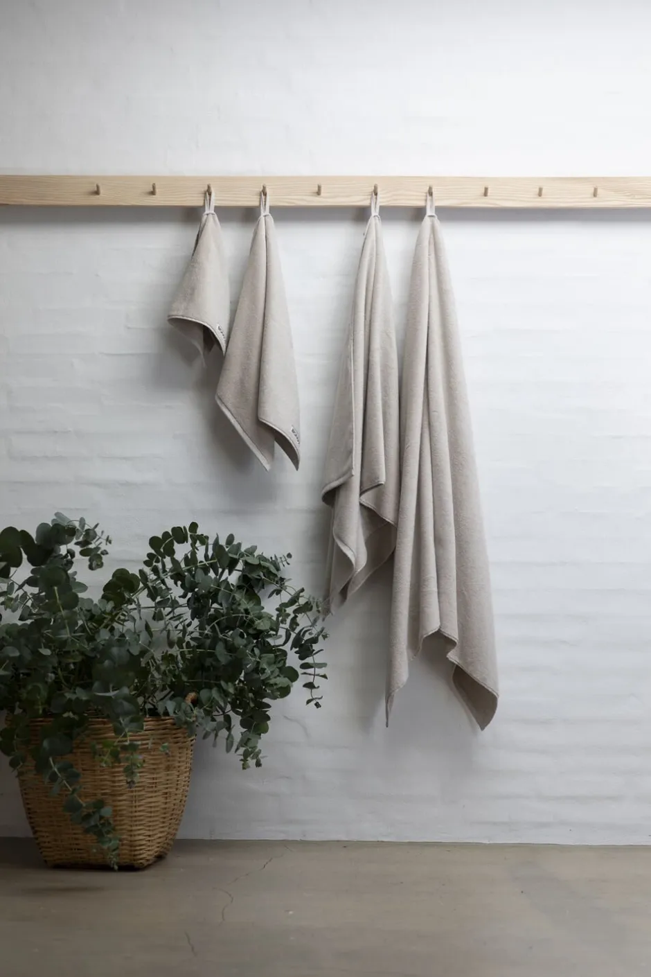 Håndklæder<Bongusta Naram Guest Towels Moonbeam