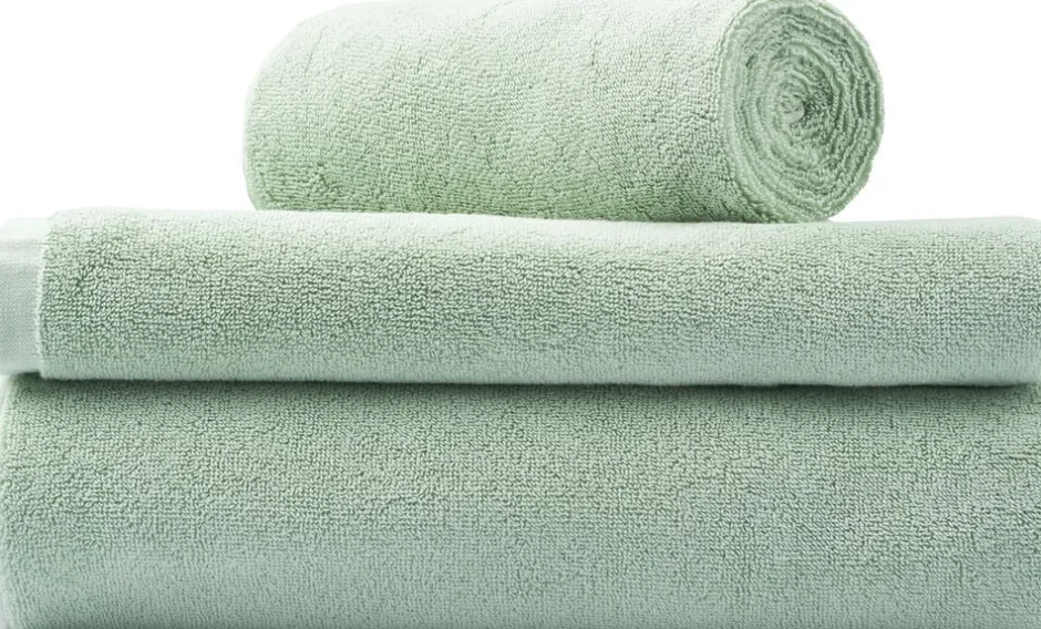 Håndklæder<Bongusta Naram Guest Towels Silver sage