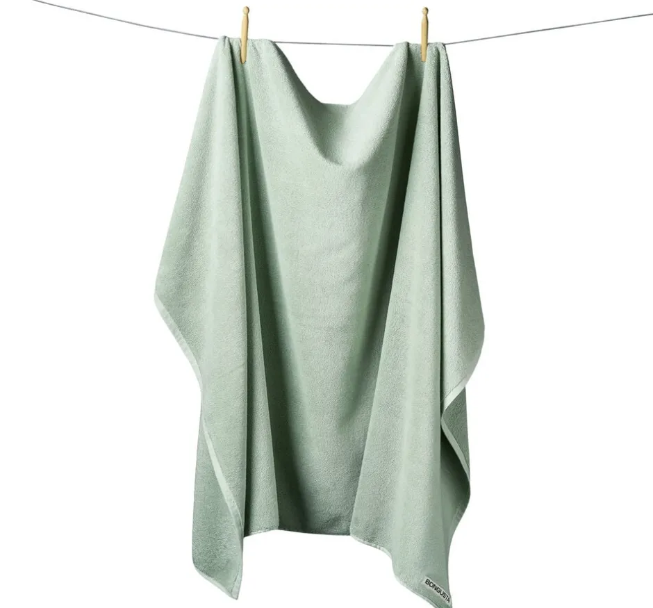 Håndklæder<Bongusta Naram Guest Towels Silver sage