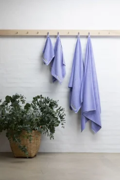 Håndklæder<Bongusta Naram Hand Towels Lavender blue