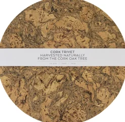 Tilbehør Til Bordet<LIGA Natural Cork Rund Bordskåner - Large