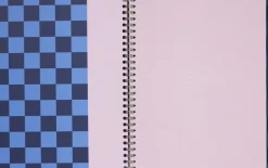 Kontorartikler<Notem NELA notebook - Large, Blue check