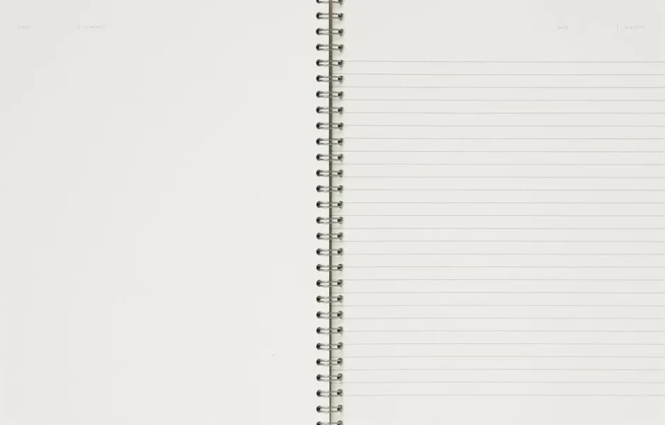 Kontorartikler<Notem NELA notebook - Large, Bordeaux check