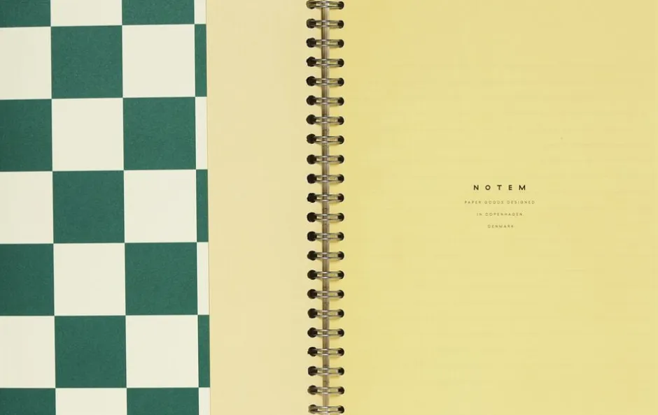 Kontorartikler<Notem NELA notebook - Medium, Green check