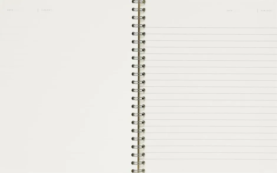 Kontorartikler<Notem NELA notebook - Medium, Orange check