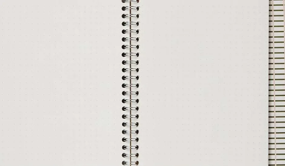 Bøger|Kontorartikler<Notem NELA Wirebound Spiral Notebook - Medium, grøn