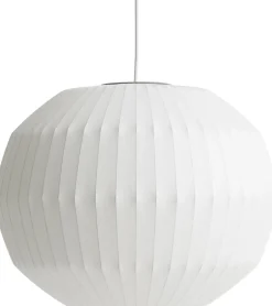 Pendler|Bordlamper<Hay Nelson Angled Sphere Bubble Pendant White