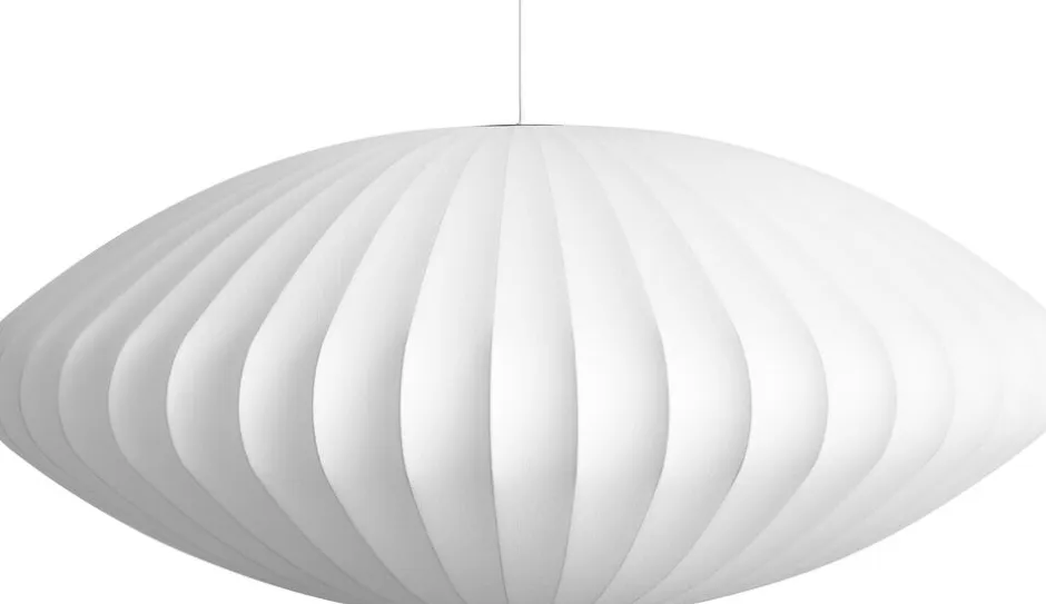 Pendler<Hay Nelson Saucer Bubble Pendant Hvid