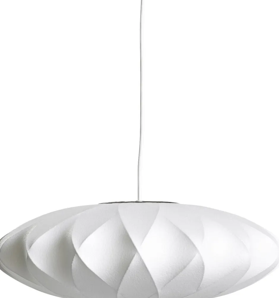 Pendler<Hay Nelson Saucer Crisscross Bubble Pendant White