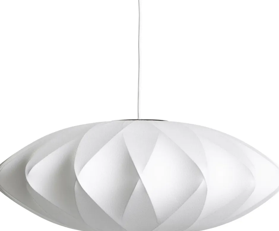 Pendler<Hay Nelson Saucer Crisscross Bubble Pendant White