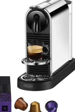 Kaffe & Te<Nespresso CitiZ by DeLonghi, Platinum Stainless Steel