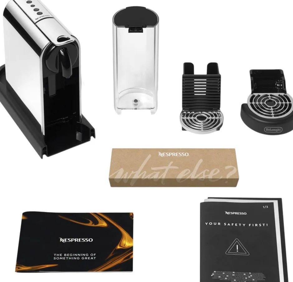 Kaffe & Te<Nespresso CitiZ by DeLonghi, Platinum Stainless Steel