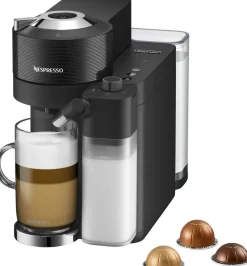Kaffe & Te<Nespresso Vertuo Lattissima Coffee Machine Delonghi, Matt