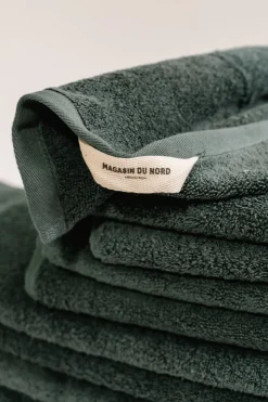 Håndklæder<Magasin du Nord Collection New frotté balsam green håndklæde Grøn
