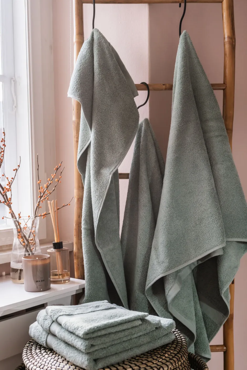 Håndklæder<Magasin du Nord Collection New Frotté Hånklæder Gray mist