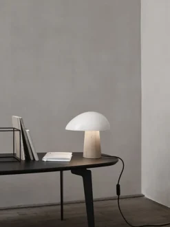 Trådløse Lamper<Fritz Hansen Night Owl Table Lamp Smokey white/ash