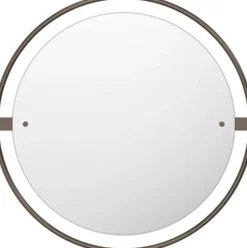 Spejle<Audo Copenhagen Nimbus, Mirror Ø60, Bronzed Brass
