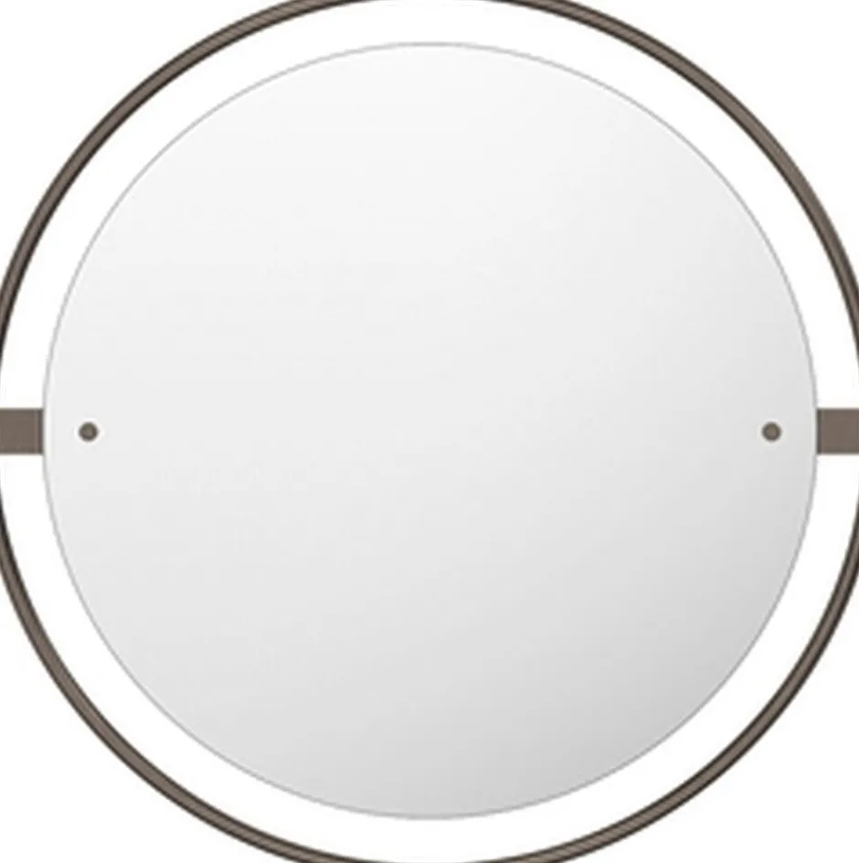 Spejle<Audo Copenhagen Nimbus, Mirror Ø60, Bronzed Brass