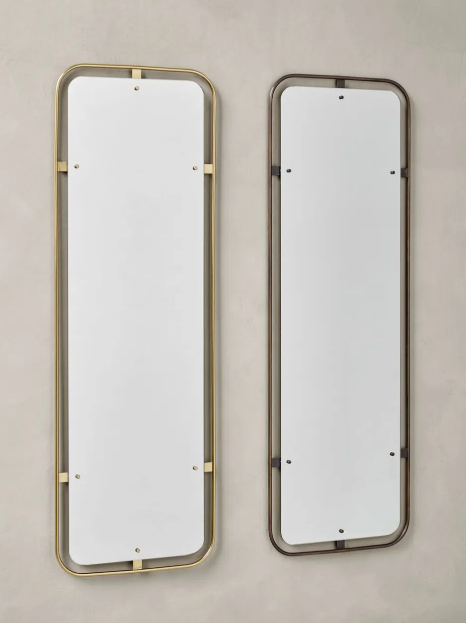 Spejle<Audo Copenhagen Nimbus, Mirror, Rectangular, Polish