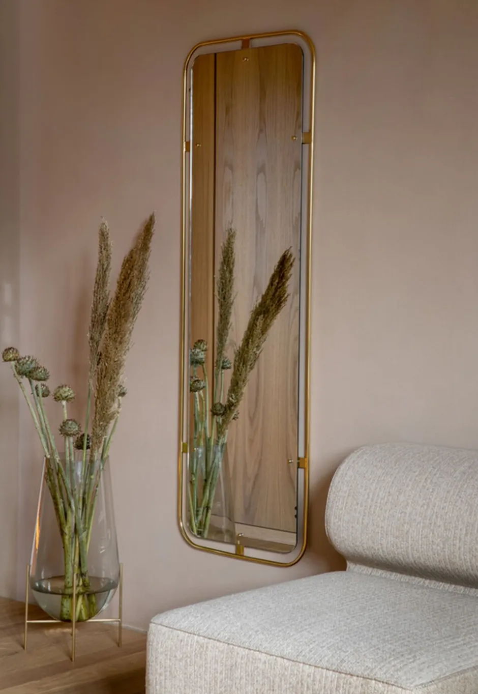 Spejle<Audo Copenhagen Nimbus, Mirror, Rectangular, Polish