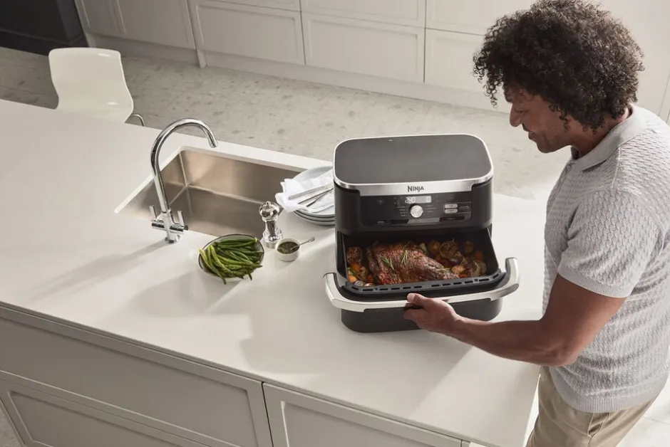 Køkkenmaskiner<Ninja Foodi AF500EU Flexdrawer Air Fryer 10,4L