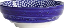 Skåle & Fade<Tokyo Design Studio Nippon Blue Dish 9. 5x3 Dot