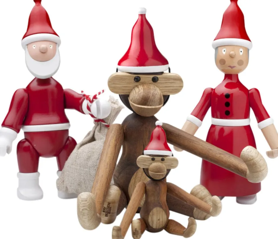 Figurer & Skulpturer|Julepynt<Kay Bojesen Nissehue mini malet bøg