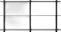 Møbler<GEJST Nivo hylde stor D sort ask/ sort