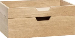 Kontorartikler<Hübsch Note Storage Box Natural set of 2