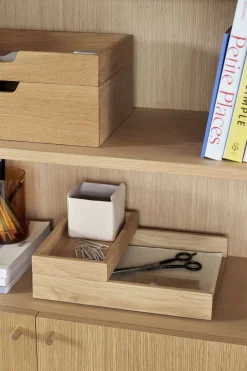 Kontorartikler<Hübsch Note Storage Box Natural set of 2