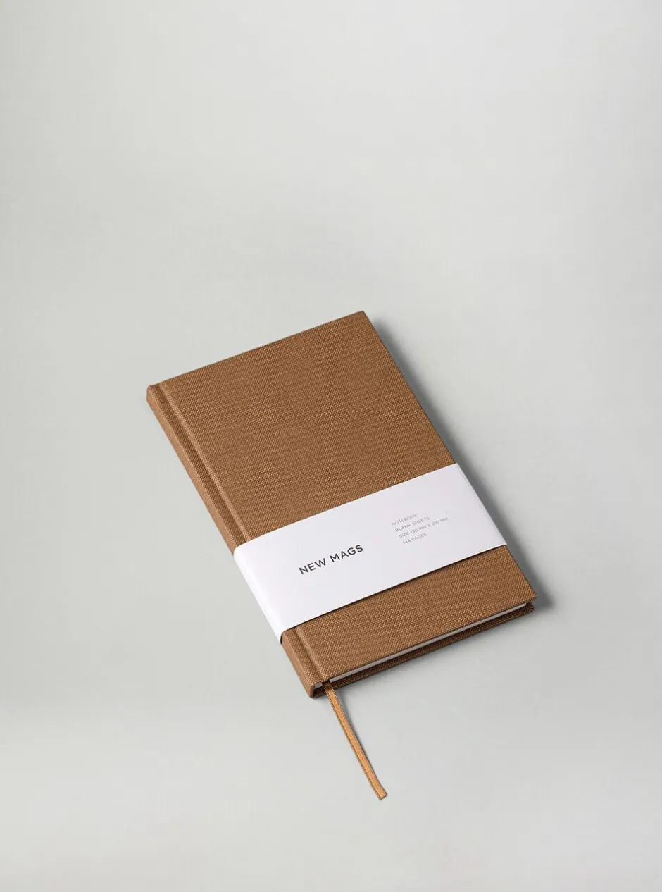 Bøger<New Mags Notebook Brown - Hardcover/Blank