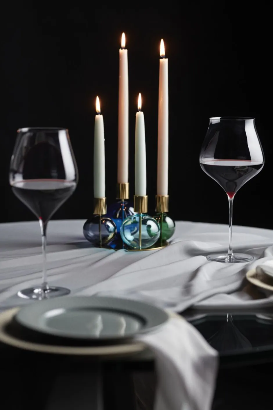 Glas<Holmegaard Notes Bourgogneglas 94 cl klar 2 stk.