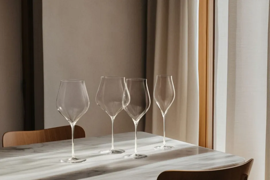 Glas<Holmegaard Notes Bourgogneglas 94 cl klar 2 stk.