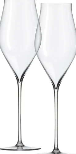 Glas<Holmegaard Notes Champagneglas 38 cl klar 2 stk.