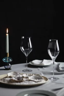 Glas<Holmegaard Notes Hvidvinsglas 63 cl klar 2 stk.
