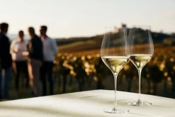 Glas<Holmegaard Notes Hvidvinsglas 63 cl klar 2 stk.