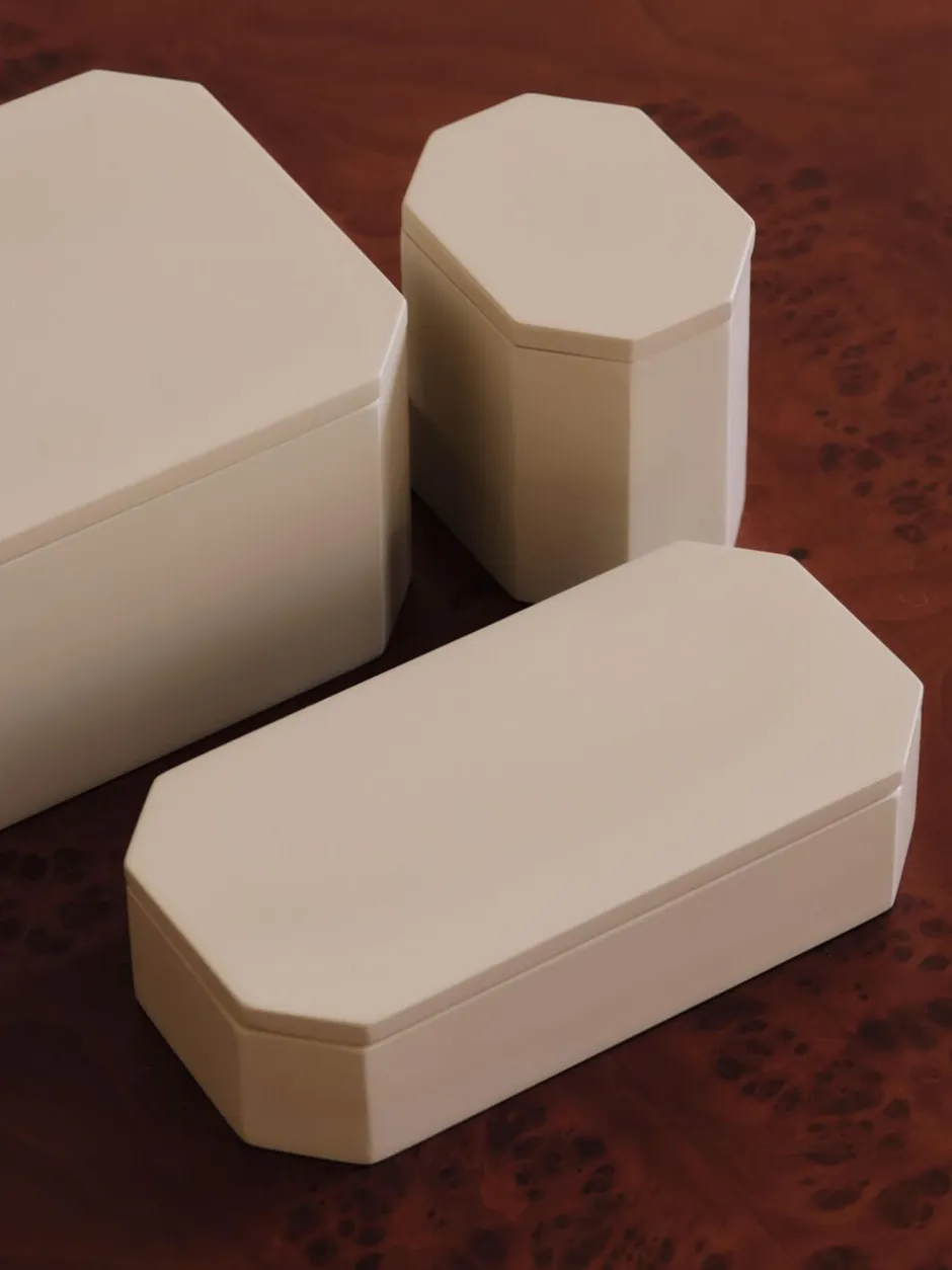Kontorartikler|Opbevaring<Ferm Living Nova Storage Box - 25 x 15 - Light Celedon